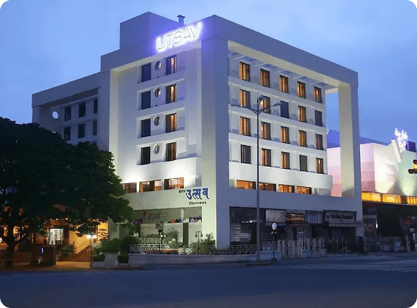 Luxury hotel interior